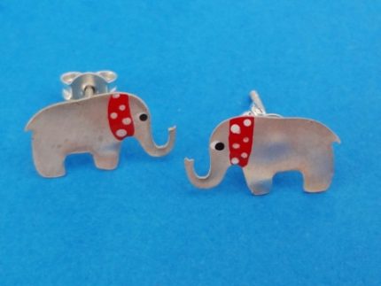 Baby elephants earings