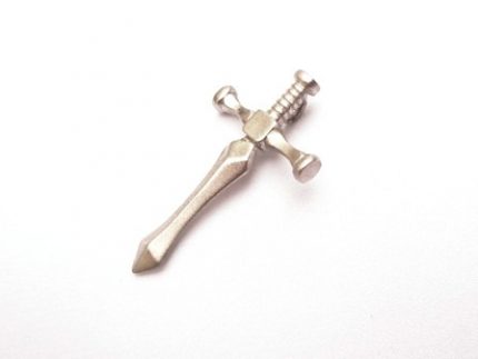Sword silver pendant