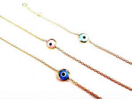 Eye 9 C gold bracelet B
